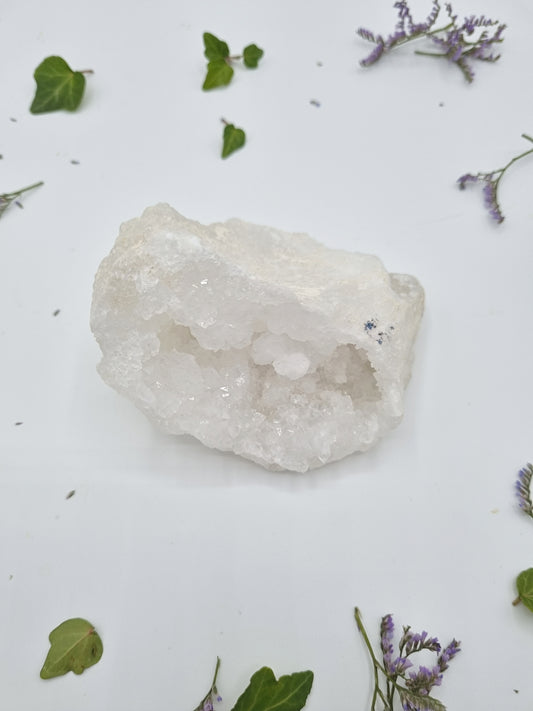 Géode Quartz Cristal de roche